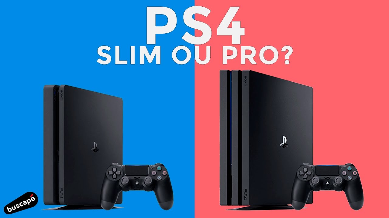 PS4 Slim x PS4 Pro: Diferen&ccedil;as e ficha t&eacute;cnica