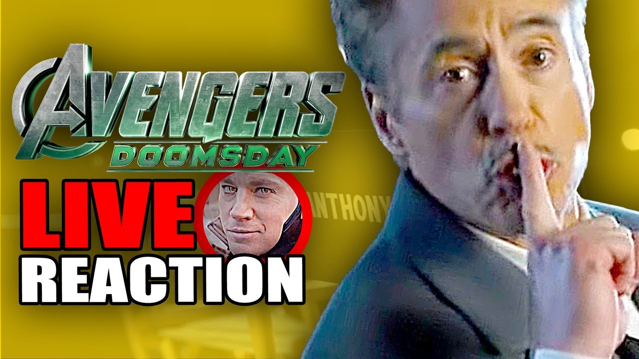 DAS sind ALLE DARSTELLER in AVENGERS DOOMSDAY ! [UNCUT LIVE REACTION]