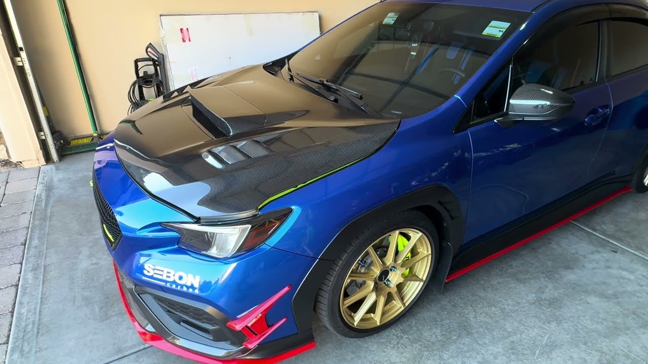 2023 SUBARU WRX SEIBON CW STYLE CARBON HOOD INSTALL OVERVIEW & OTHER UPDATES