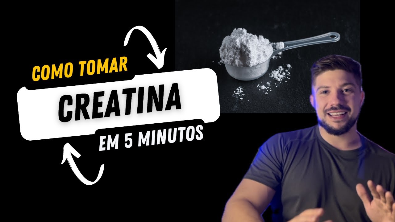 APRENDA COMO TOMAR CREATINA EM 5 minutos - ALEXANDER FREITAS