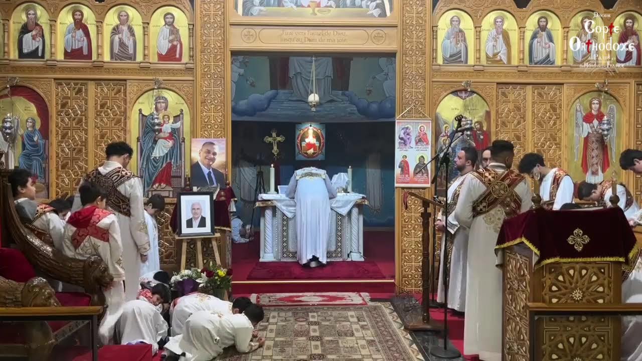 Divine Liturgie du Samedi en présence de Mgr Anba Marc - 07/03/2026