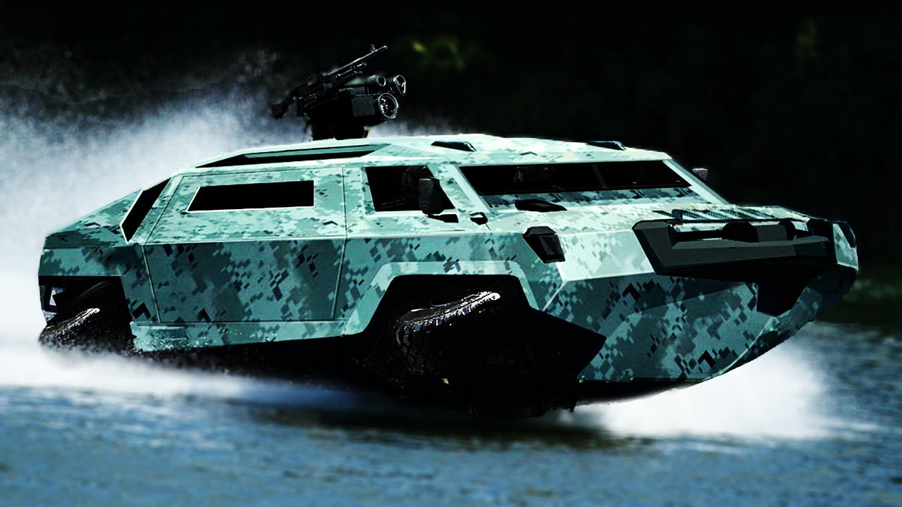 10 Giant Amphibious Military Vehicles You Have To See To Believe