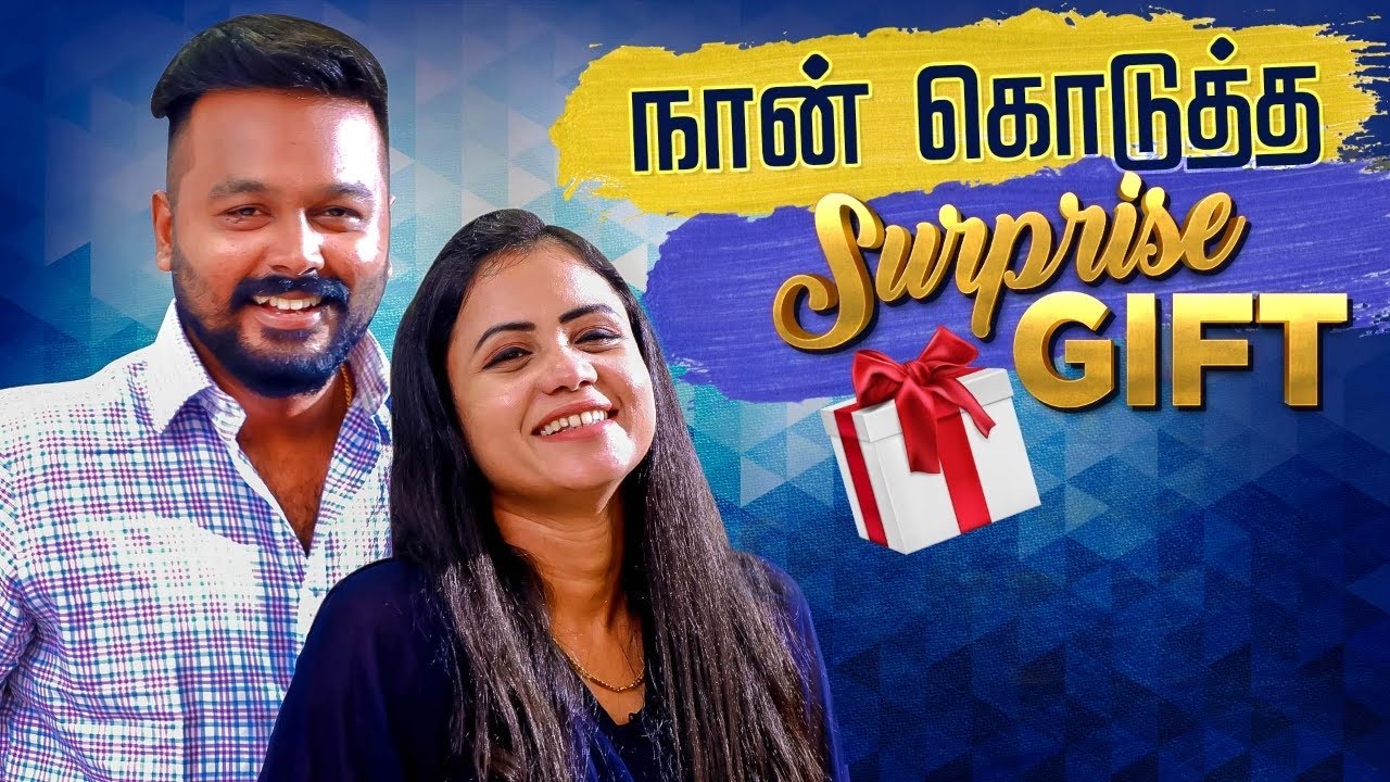 VJ Manimegalai surprise gift to Hussain at Venfield