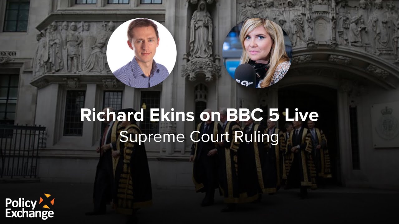 Richard Ekins talks to BBC 5 Live about the Supreme Court Ruling