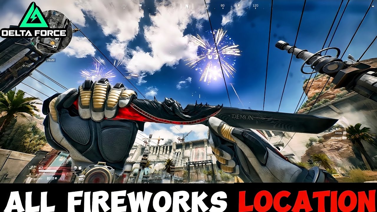 All Delta Force FIREWORK Locations in Zero Dam.