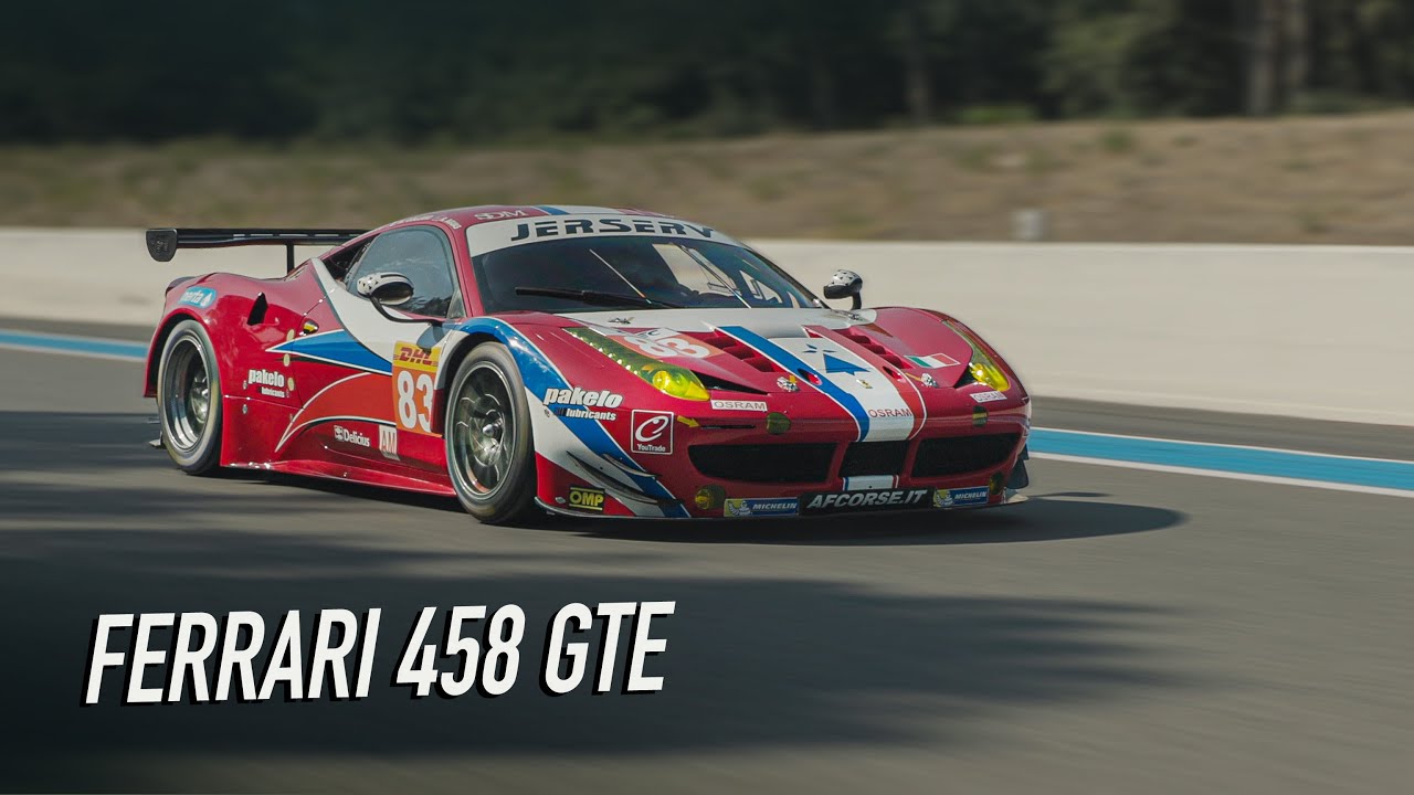 Onboard: Ferrari 458 GTE - Racing Highlights - HQ V8 sound