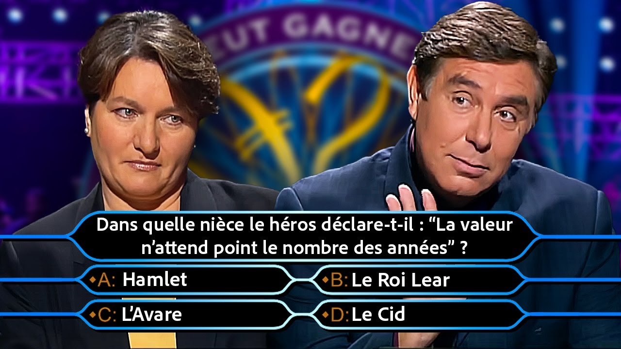 Qui Veut Gagner des Millions ? - Michele (p2), Loïc, Lahlou, Jean-Marie (p1) | 06-10-2001