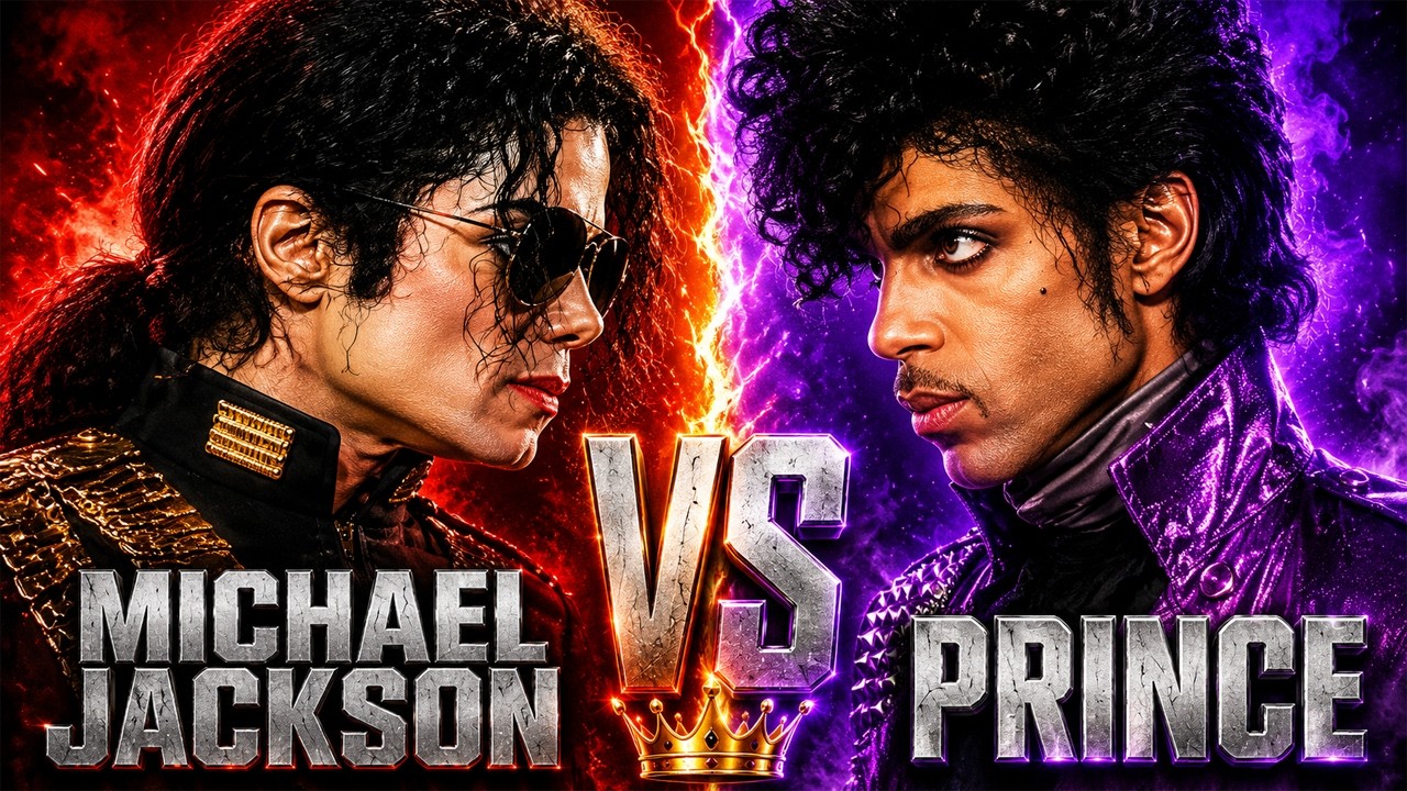 Michael Jackson vs Prince 👑 – Who Truly Defined the ’80s | Career Showdowns
