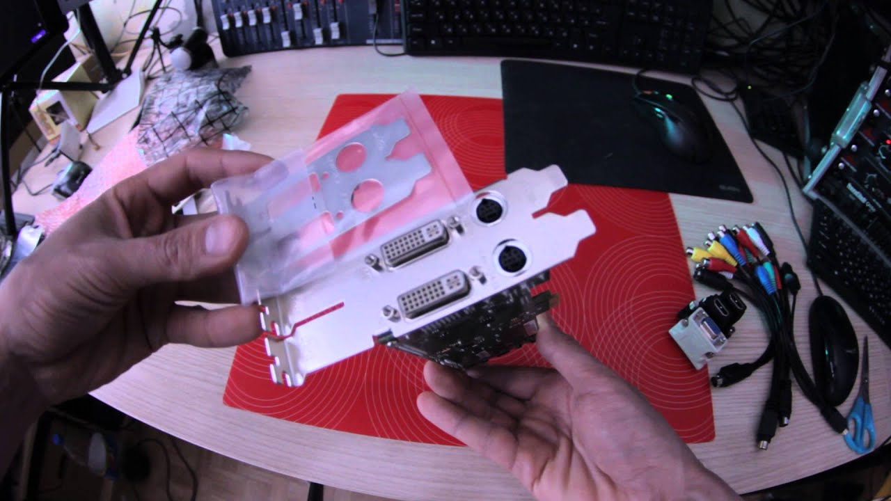 распаковка карты видеозахвата Micomsoft SC-512N1-L/DVI Component HD and DVI Capture Board