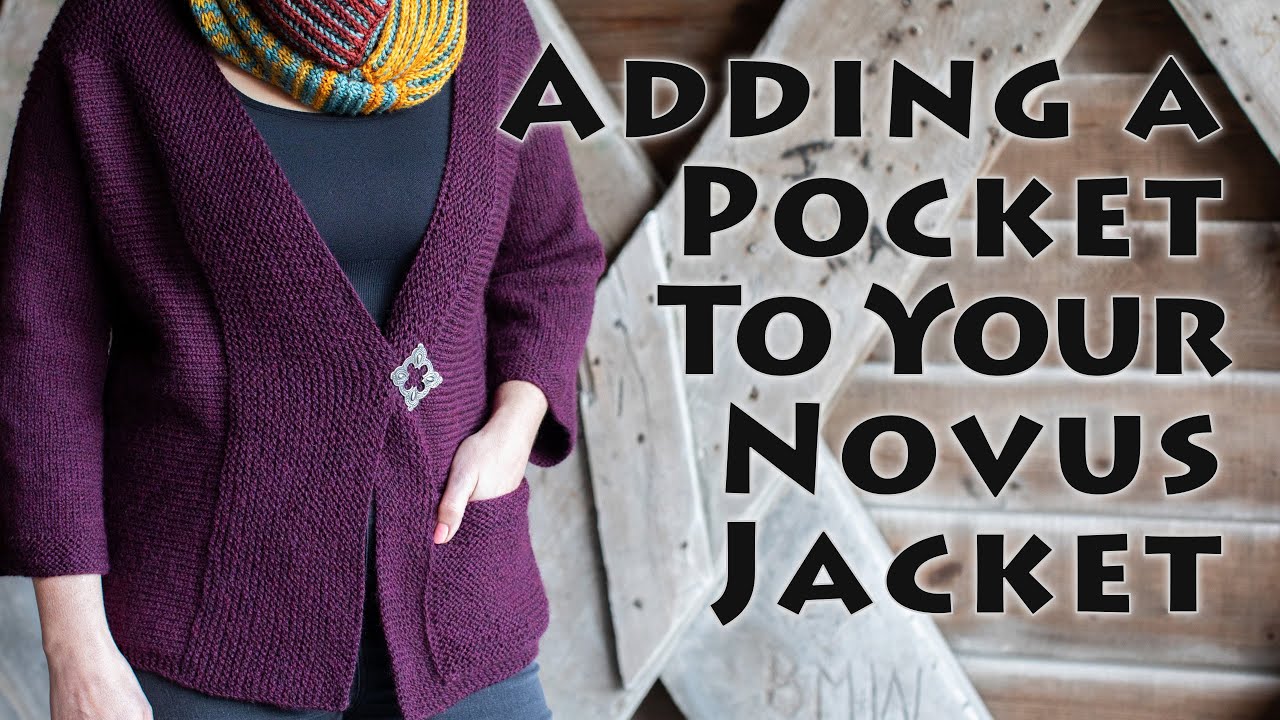 Adding an Afterthought Pocket to your Novus Jacket!
