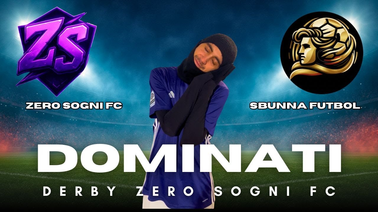 DOMINATO IL DERBY DI PROVINCIA! Zero Sogni FC VS SbunnaFutbol