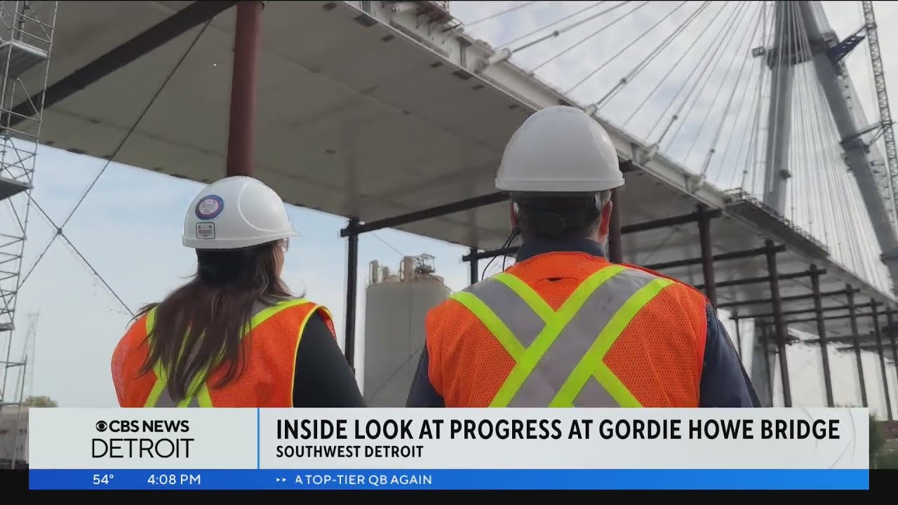 Gordie Howe International Bridge on schedule for completion