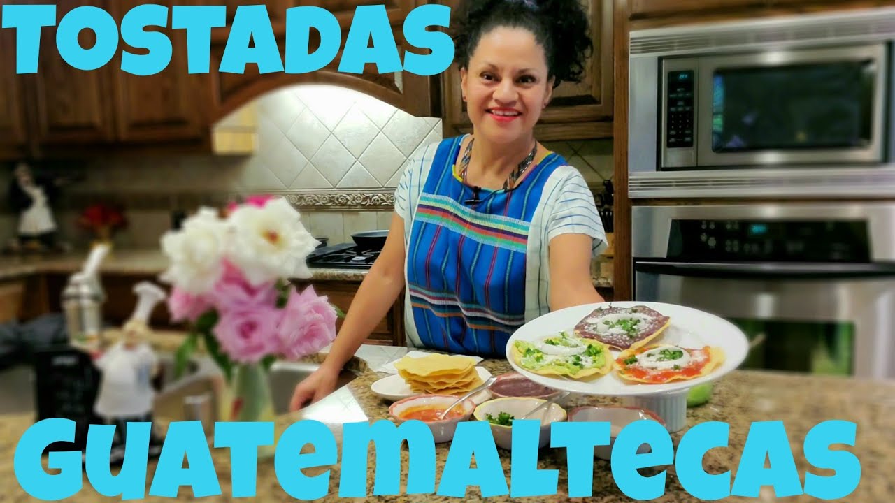 Tostadas Guatemaltecas/ Chapinas 🇬🇹 #tostadas #RUTHYSUCOCINA