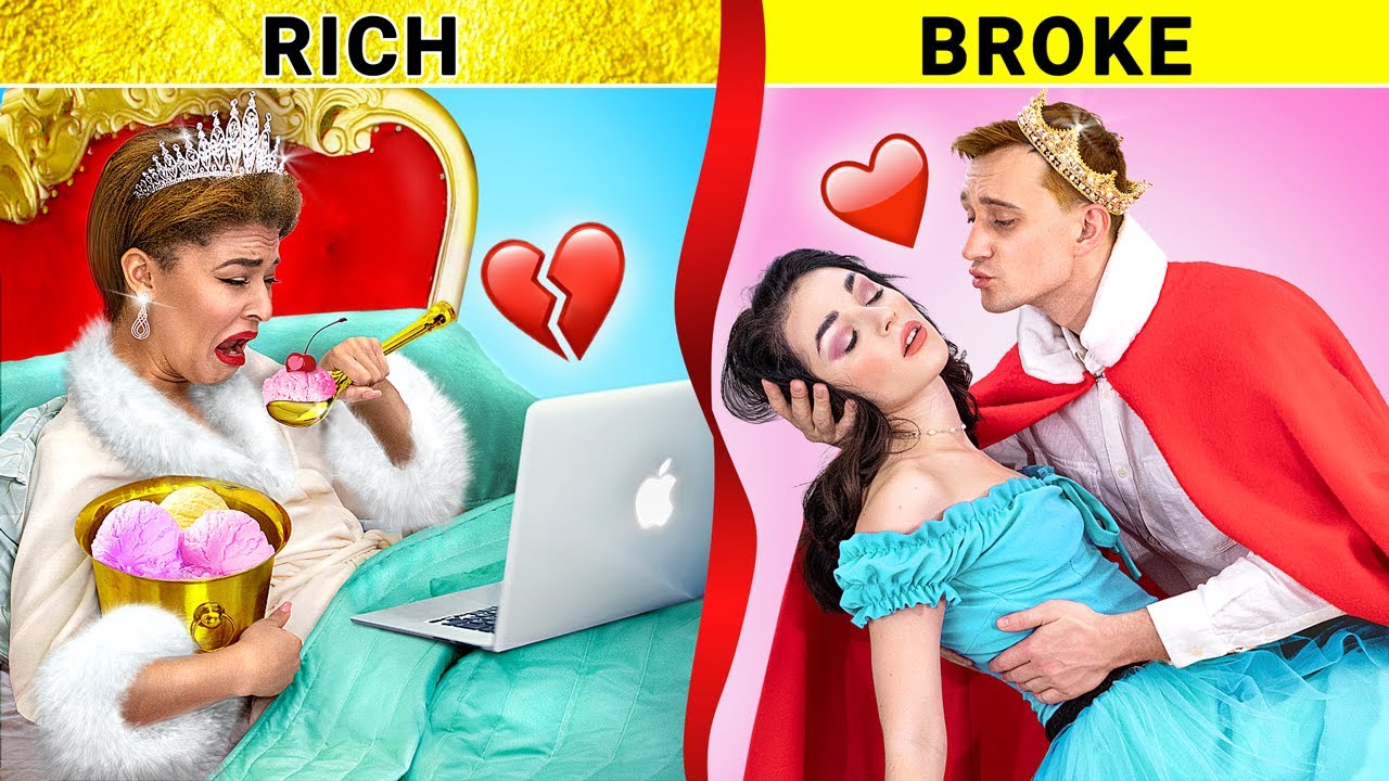 Princesse Riche Contre Princesse Fauch&eacute;e / Difficile D'&ecirc;tre Une Fille !