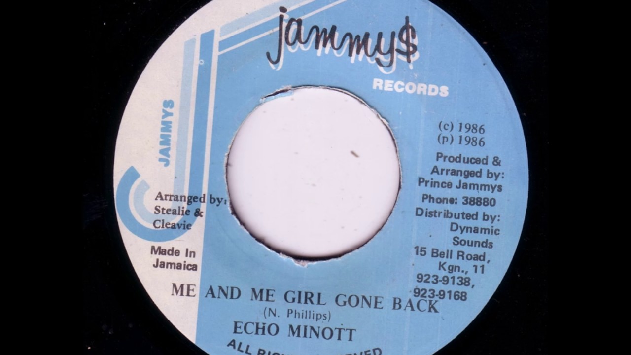 Echo Minott - Me & Me Girl Gone Back + Dub - 7
