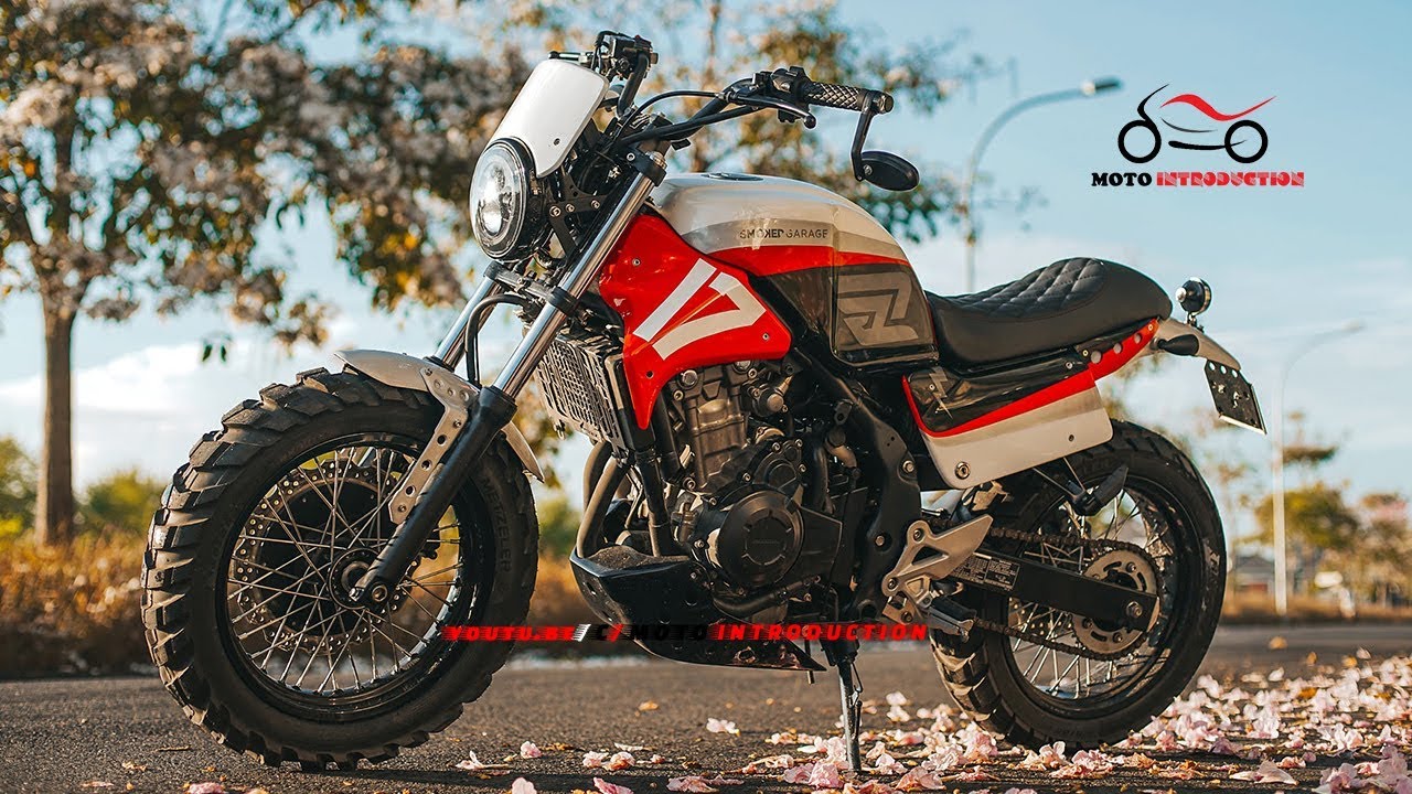 New Honda CB500X Off Road Racer | New Honda CB500X Custom by Smoked Garage