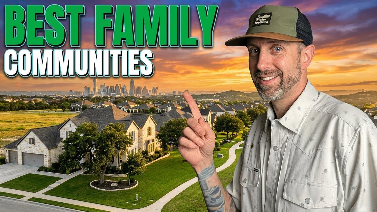 The 5 Best Communities for Families Living in Austin Texas  (Local Breakdown)
