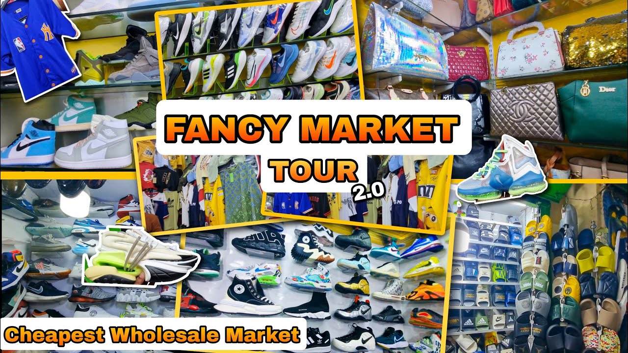 Cheapest Wholesale Market In Kolkata / Khidirpur Fancy Market / Shoes,Bags, Sunglasses, Watches