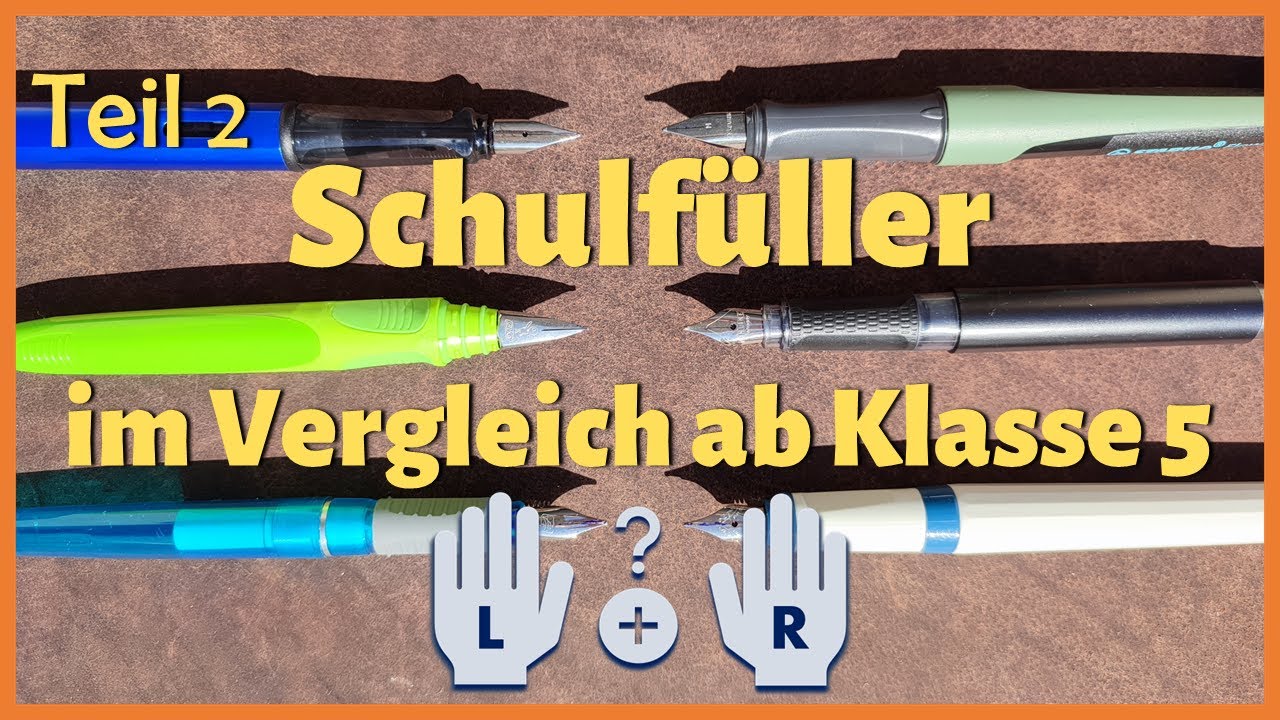#023 gro&szlig;er Schulf&uuml;ller L+R Vergleich Teil 2 -  Review deutsch