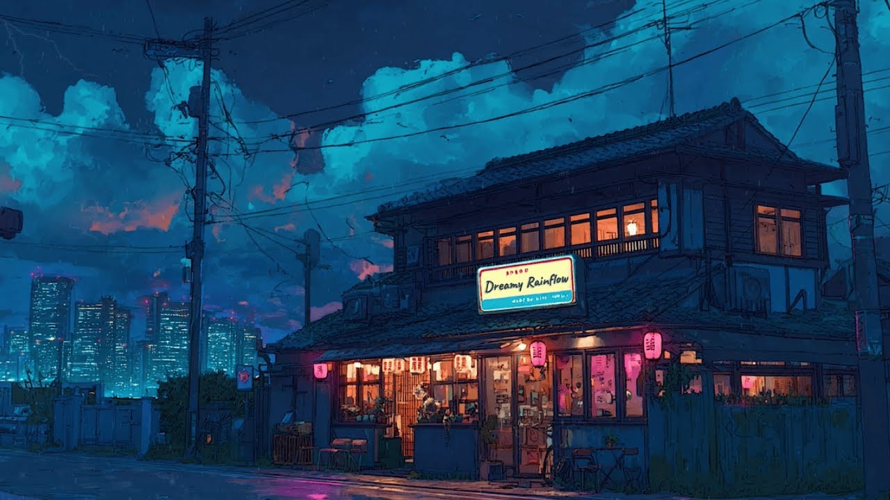 🌃 Last Train Lofi: Japanese City Ambience for Quiet Reflection & Winding Down (Midnight Mix)