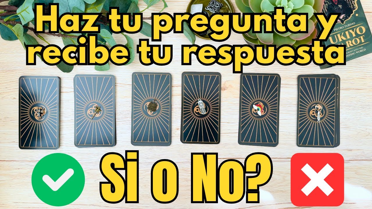 Pregunta al Tarot ¿Si o No? extendida. Tirada atemporal #tarot #interactivo #lecturadecartas