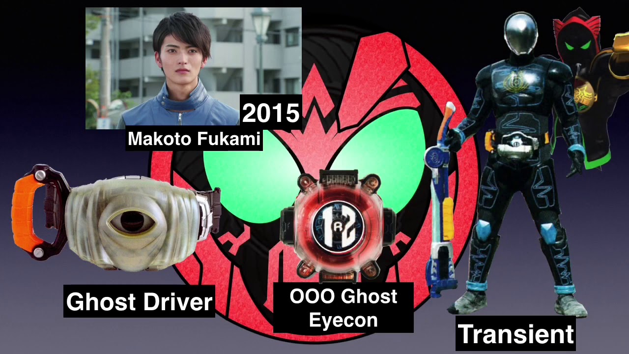 Kamen Rider Ghost&rsquo;s Forms 2015-2016