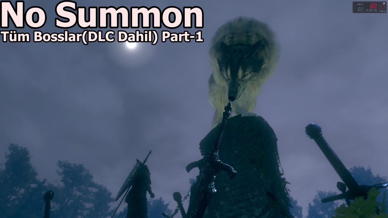 Dark Souls Remastered | Yardımsız Tüm Bosslar(DLC Dahil) - Part 1