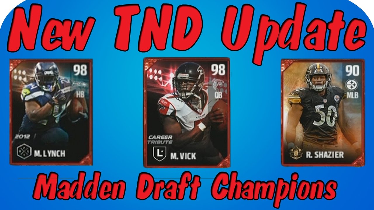 Madden NFL 17 - TND - Tuesday Night Draft Champions Update Overview