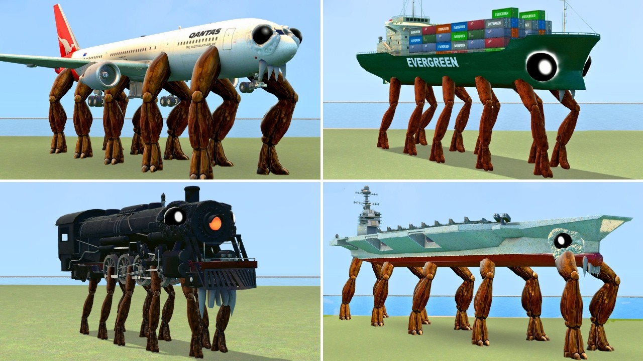 Which One Of Crab Vehicles Is The Strongest In Garry's Mod?