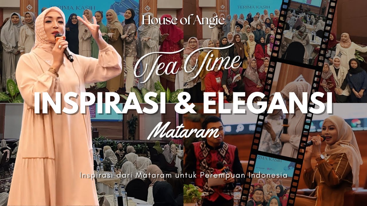 Весело и стильно! Чаепитие в House of Angie в Матараме #houseofangie #mataram #empoweredwomen