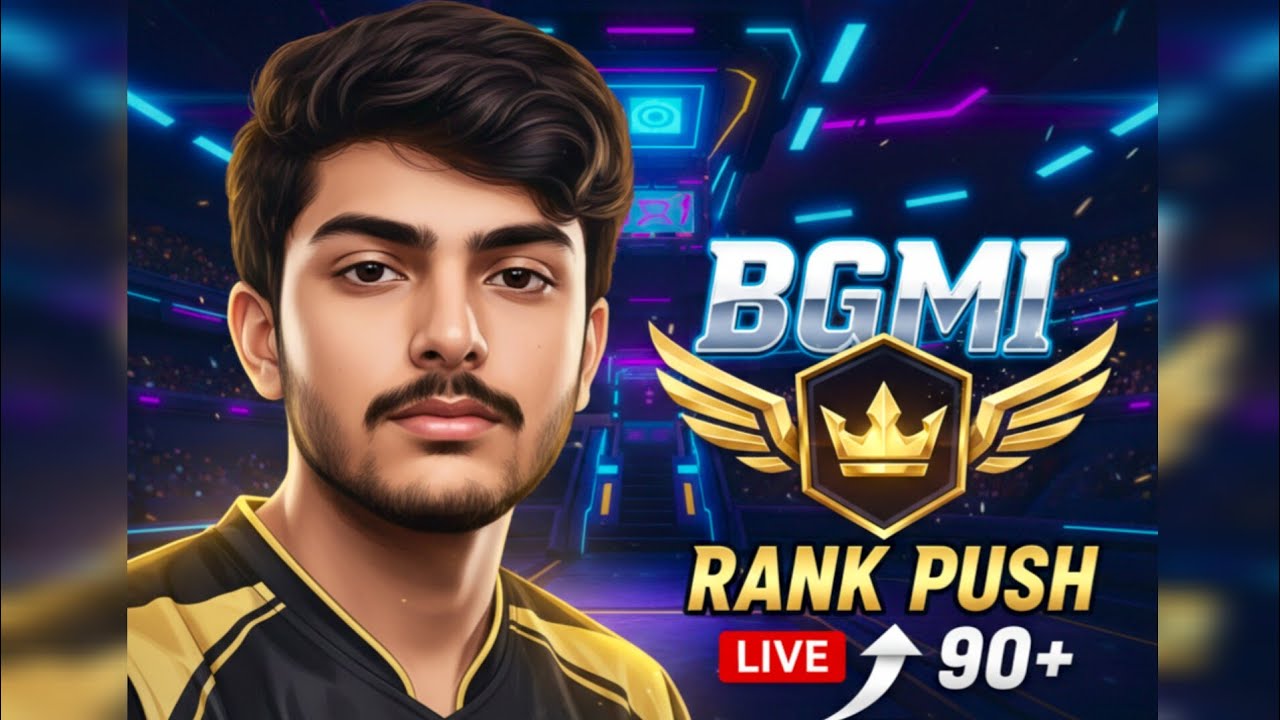 BGMI RANK PUSH {LIVE}