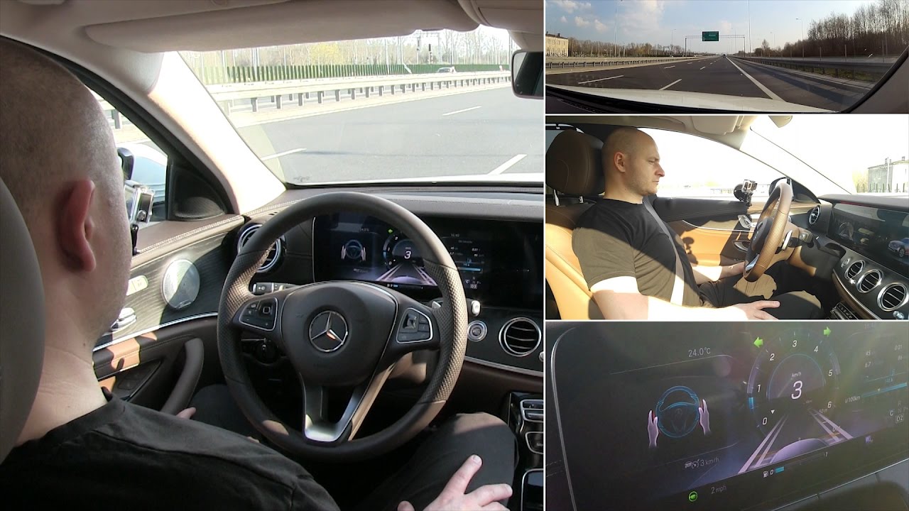 Active Emergency Stop Assist in Mercedes-Benz E-Class - real test :: [1001cars]