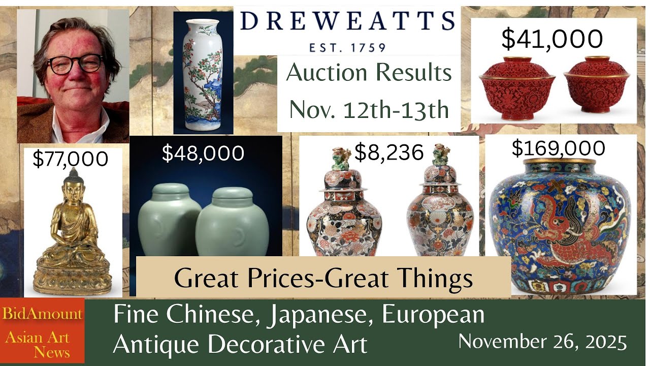 Asian and Chinese Art Auction Results At Dreweatts UK