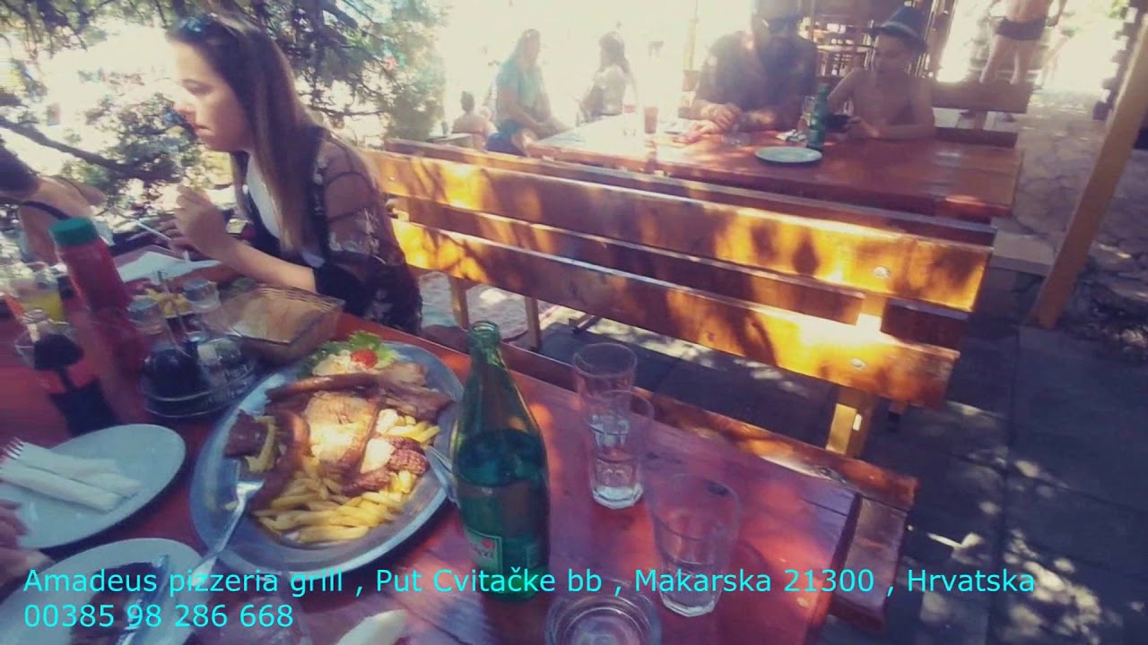 Amadeus pizzeria grill Makarska gish on grill fish www amadeus pizzeria grill makarska hr