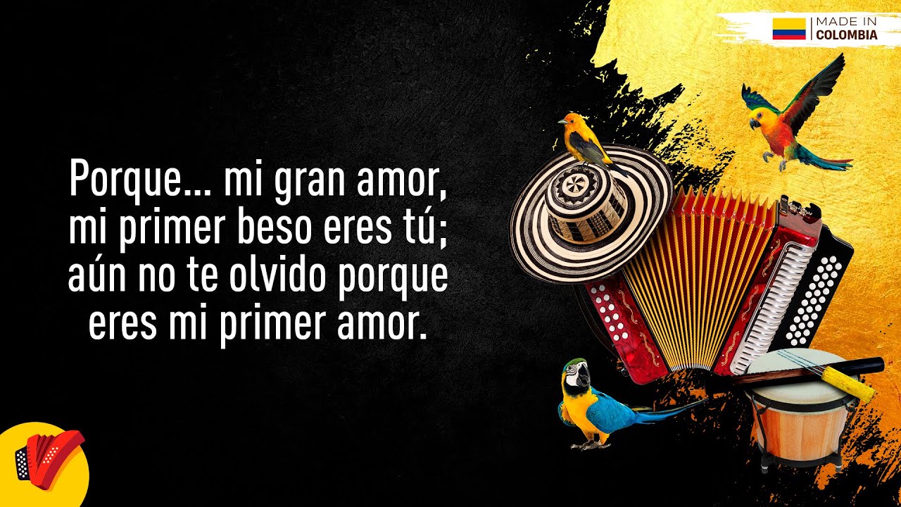 Mi Primer Amor, Iván Andrés Calderón, Video Letra - Sentir Vallenato