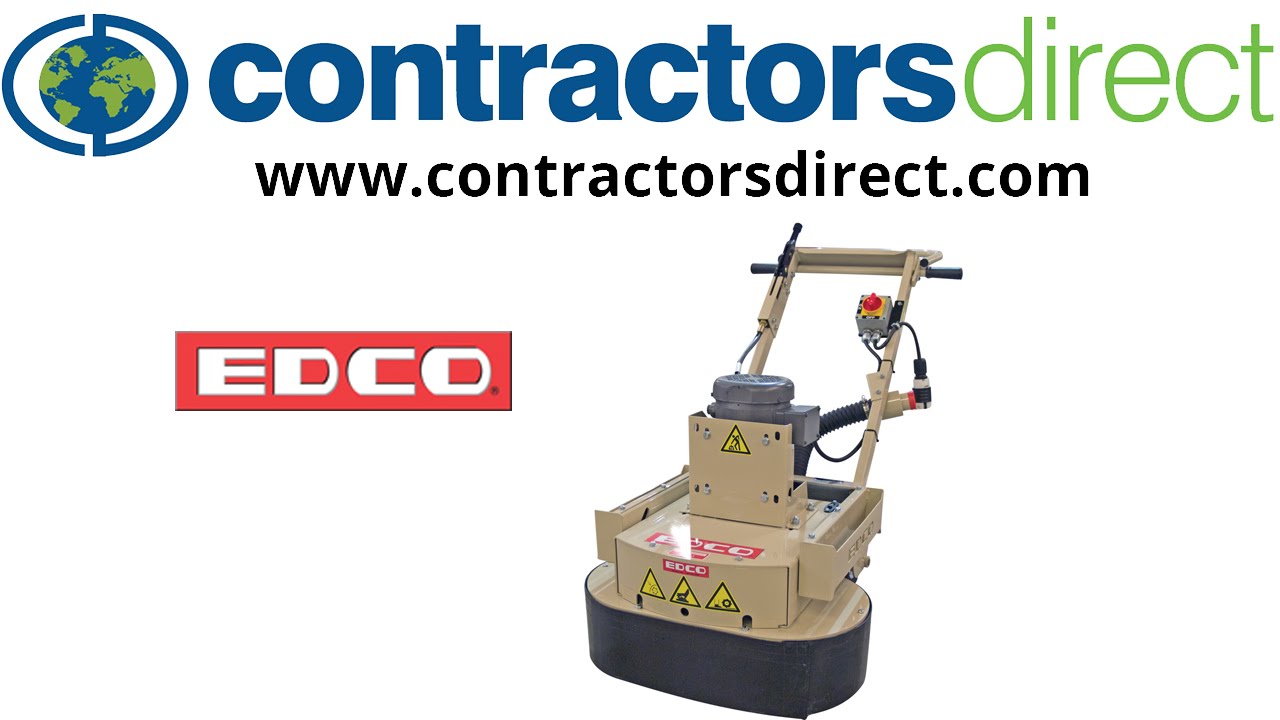 EDCO Floor Grinder Accessory Installation