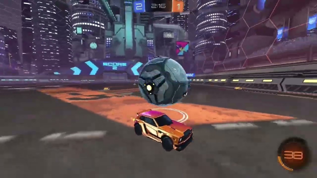 Champ 3 div 4 Rocket league gameplay (no commentary w chill background music)