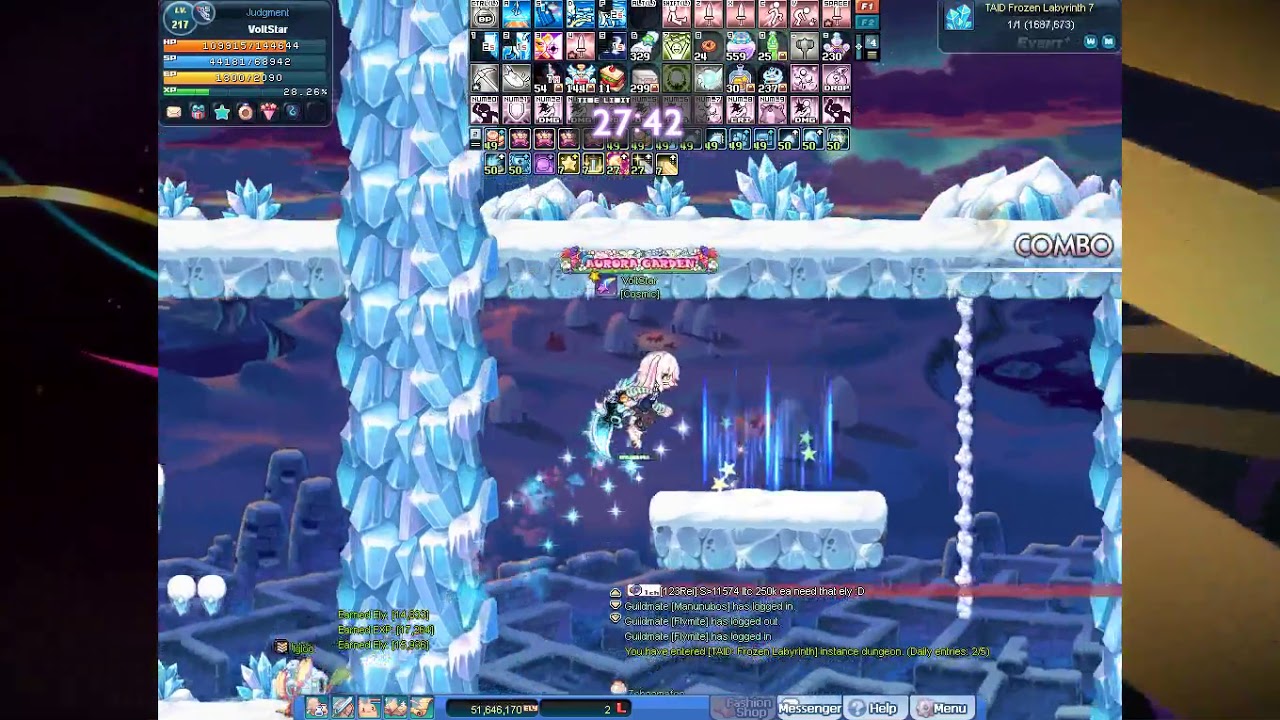 LaTale: TAID Frozen Labyrinth - Optimal Route / Speed Run