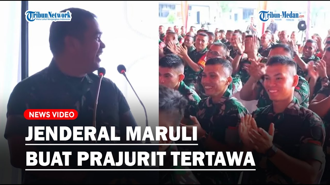 JENDERAL MARULI Buat Prajurit Tertawa saat Cerita Pengalaman Hidupnya
