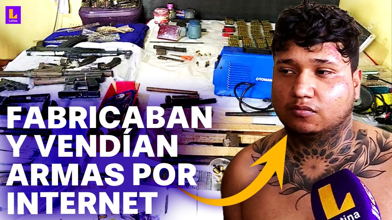 Capturan a tres delincuentes que fabricaban armas de guerra en casa de San Juan de Miraflores