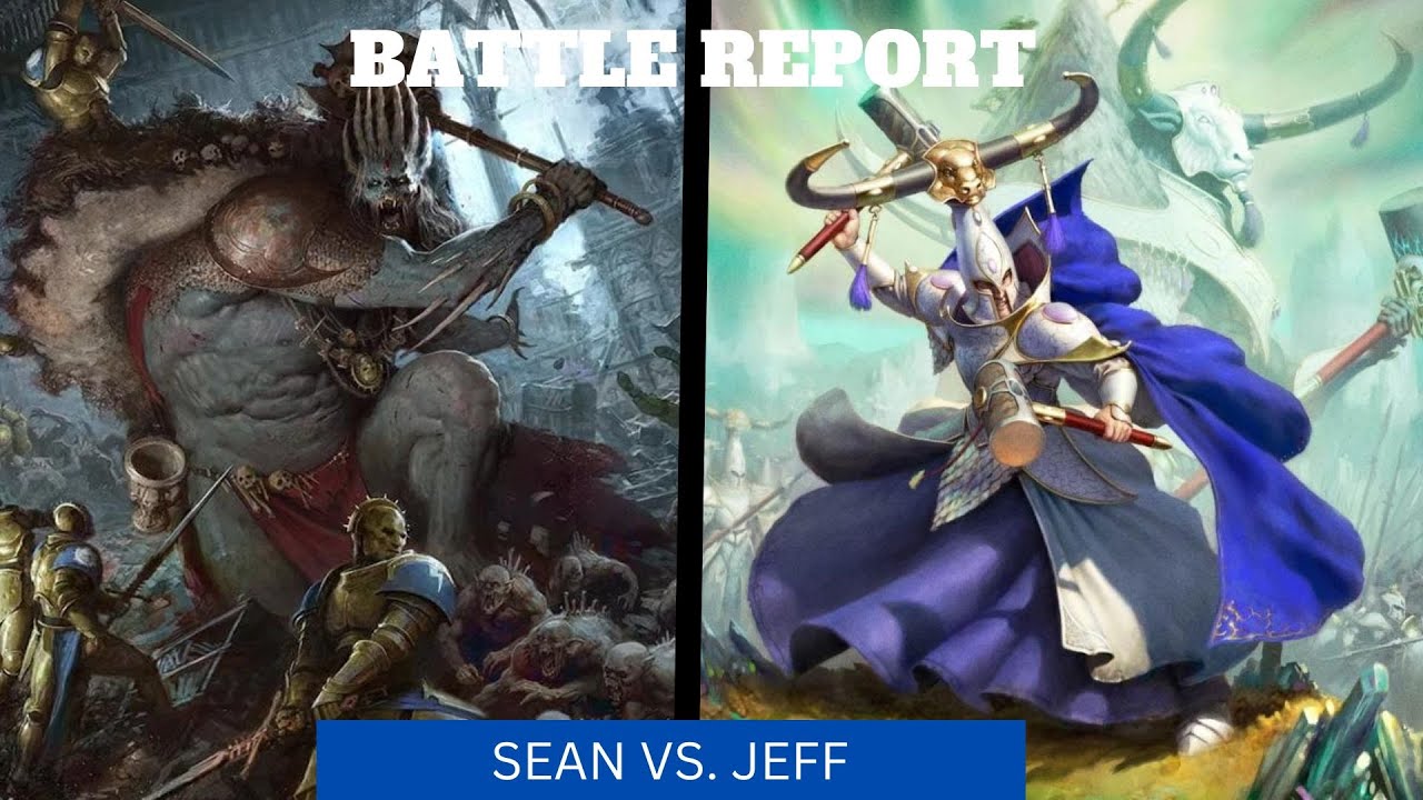 NEW BATTLE REPORT!!! Flesheater Courts vs Lumineth Realmlords: Sevireth and the Zombie Dragon