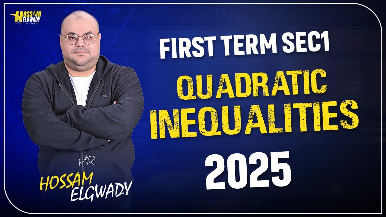 Quadratic Inequalities in one Variable Sec 1 Algebra