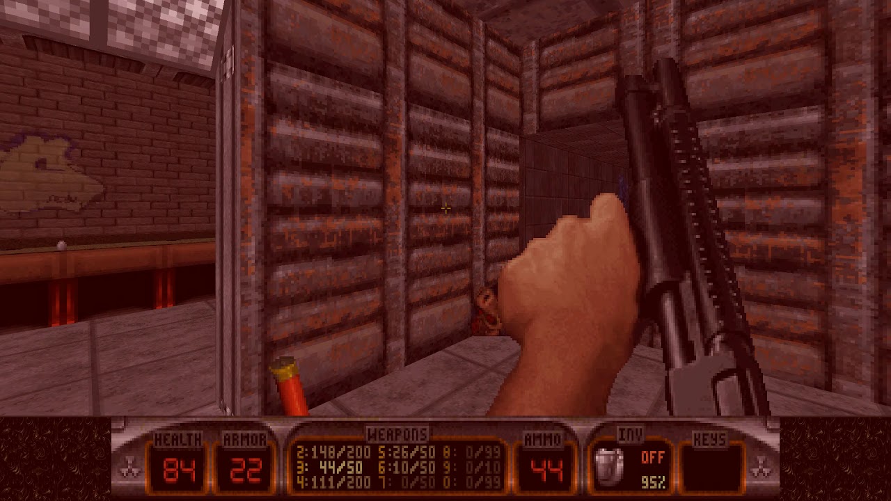 Duke Nukem 3D: Atomic Edition (E1L2: Red Light District) 100% (1996)