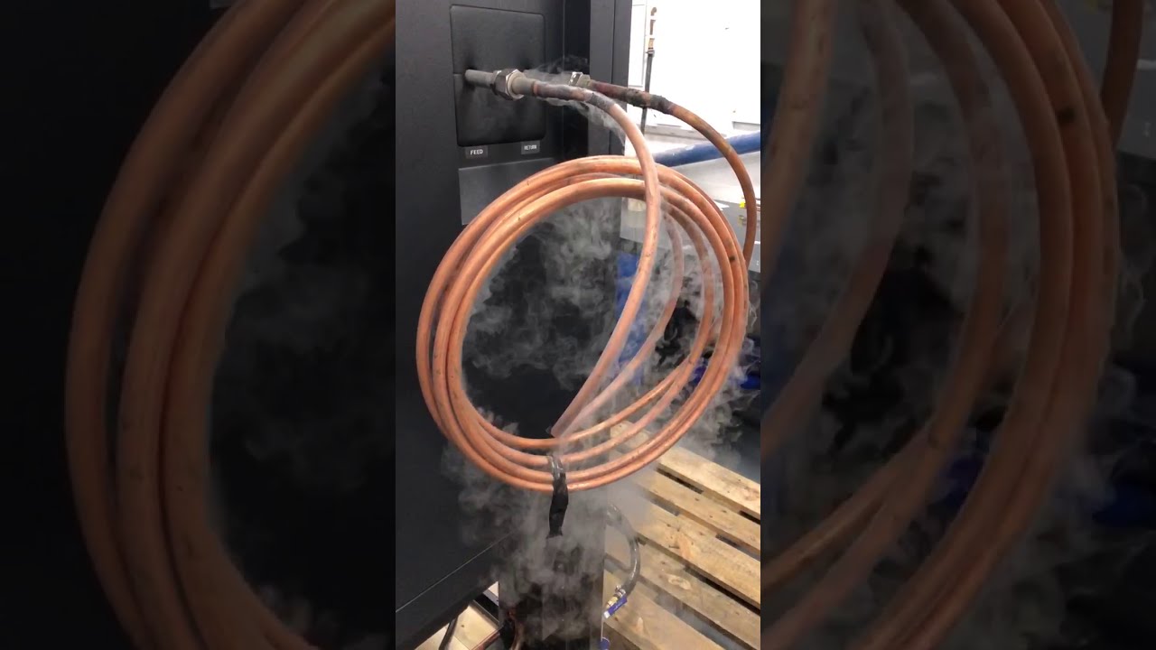 Insane cryopump cool down times, only 55 seconds from the Megacold 50A
