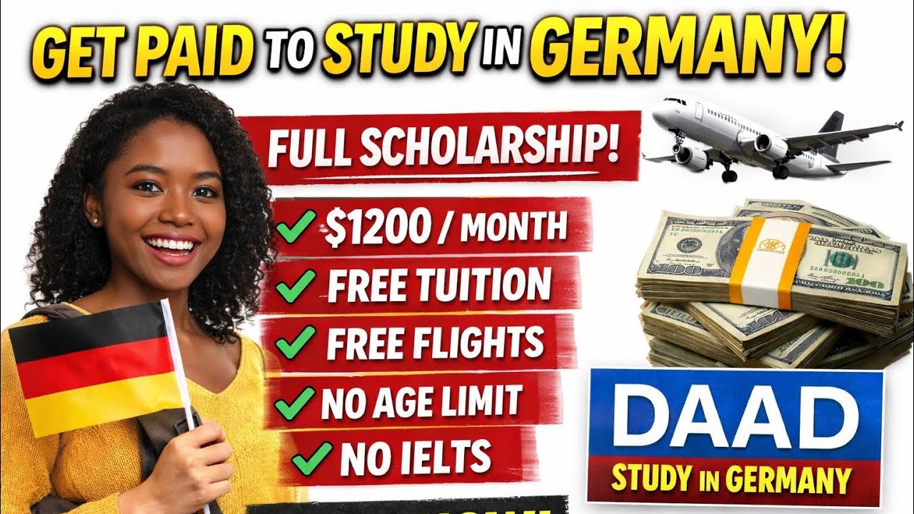 Germany Will PAY You to Study in 2026 🇩🇪 | DAAD Scholarship Full Guide