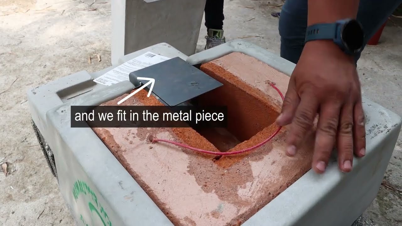 Process of how to build an Onil stove