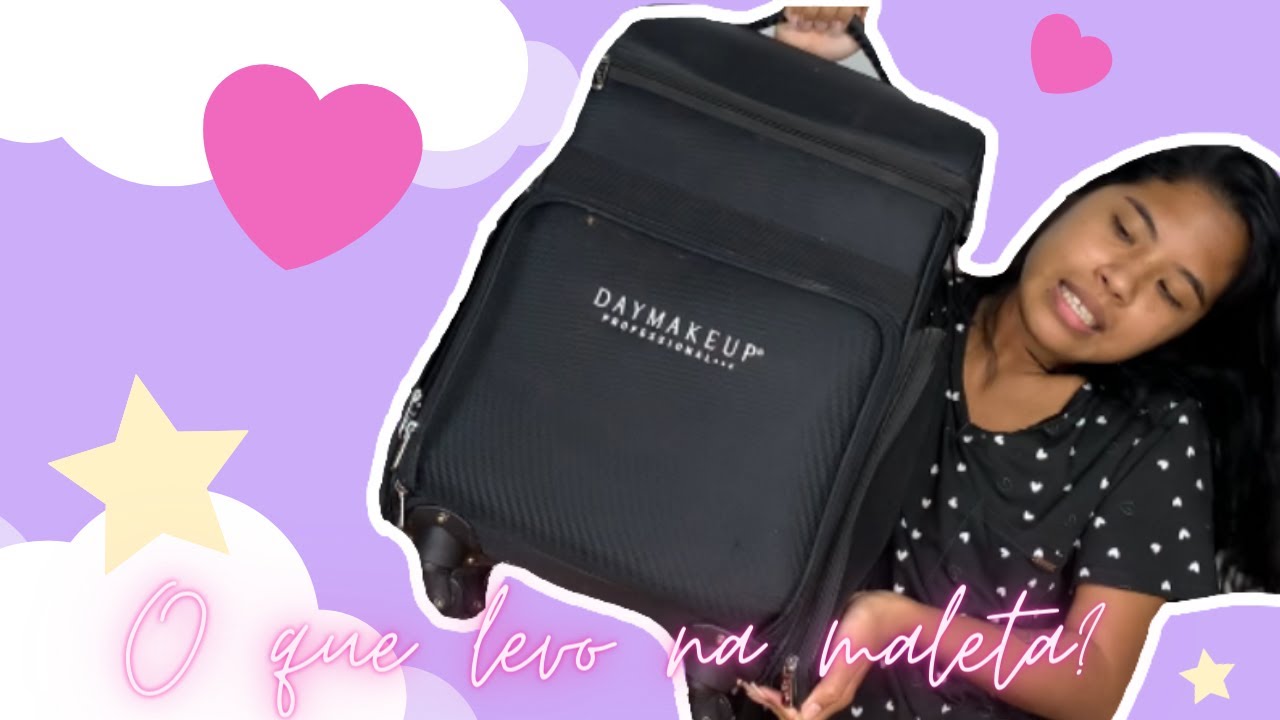 O que levo na minha MALETA de MAQUIAGEM EM ATENDIMENTO?! | MALETA DAYMAKEUP