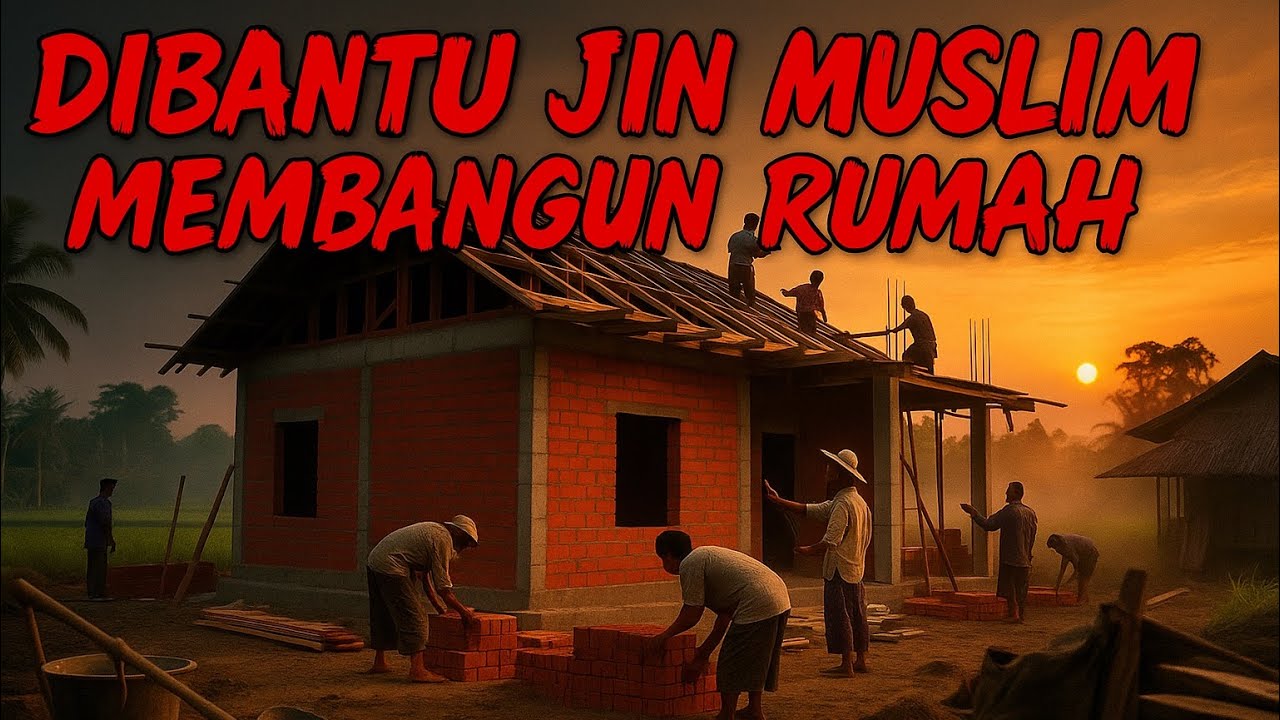 Kisah nyata !! Di bantu Jin Islam saat bangun rumah || kusah misteri inspiratif