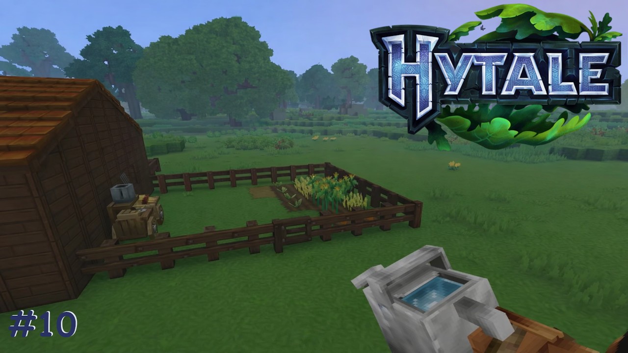 Hytale #10 -Nur die Harten gießen den Garten🫗🫖⛲-