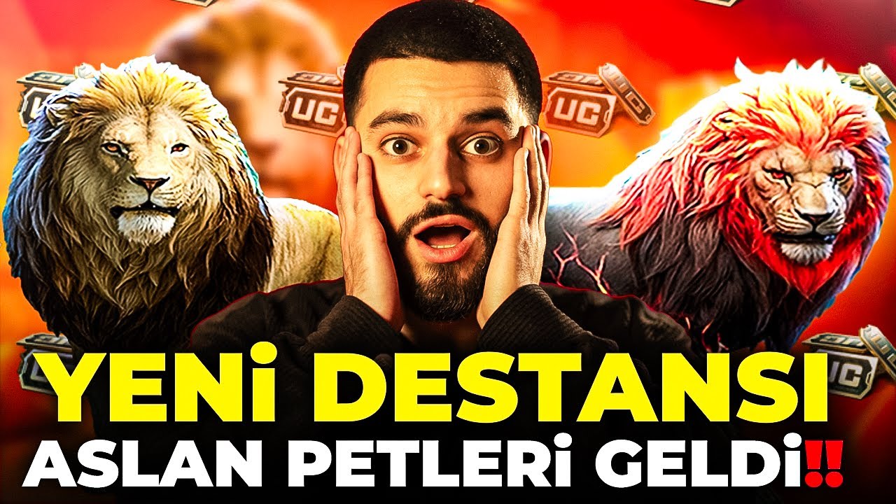QUTU AÇILIMI!! 🤑 YENI EFSANE ASLAN PETLERİ!! 🦁 | PUBG MOBILE
